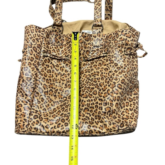 Neiman Marcus Tan & Black Leopard Print
Tote Bag Animal Print Lux - Picture 8 of 9